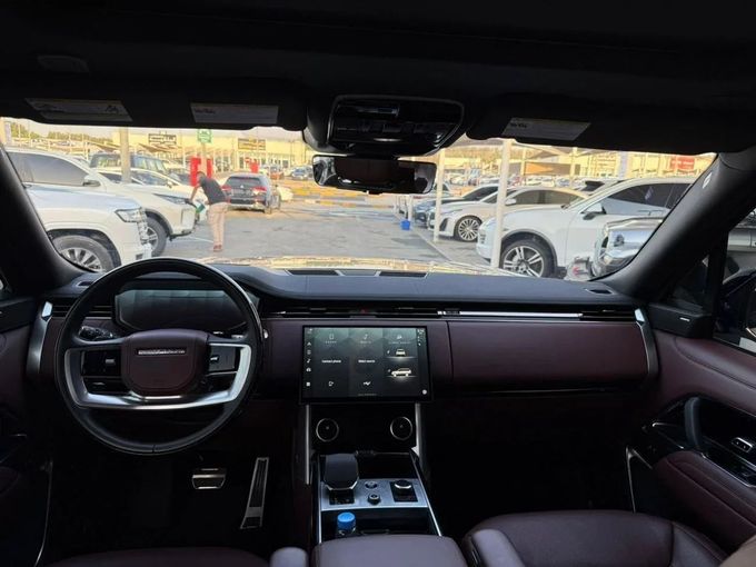 Used Land Rover Range Rover P400 MHEV V, 3.0 l, 2023 in Sharjah by Nour Alnukhba Motors, Grey color. American Specs | AUTO.AE