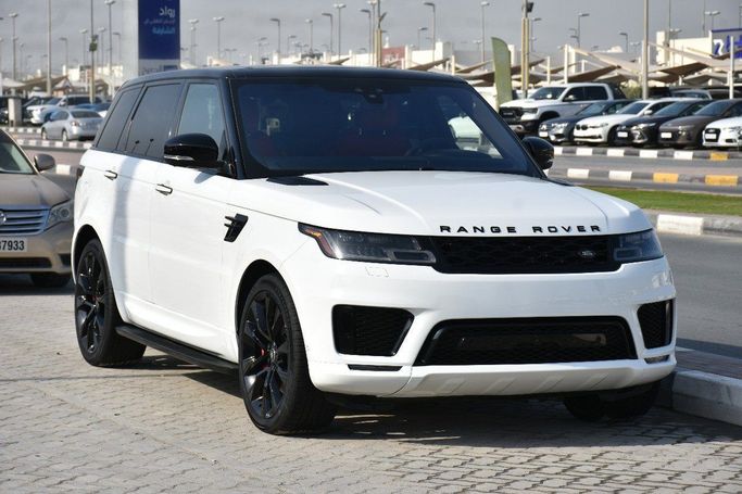 Подержанный Land Rover Range Rover Sport II Рестайлинг, 3.0 л, 2019 в Шардже от Alfaris Used Cars Белый цвет.  | AUTO.AE