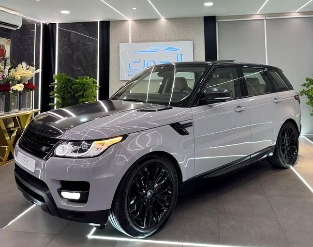 Used Land Rover Range Rover Sport II, 5.0 l, 2015 in Sharjah by Ayoon Alhoot Motors, Grey color. GCC Specs | AUTO.AE