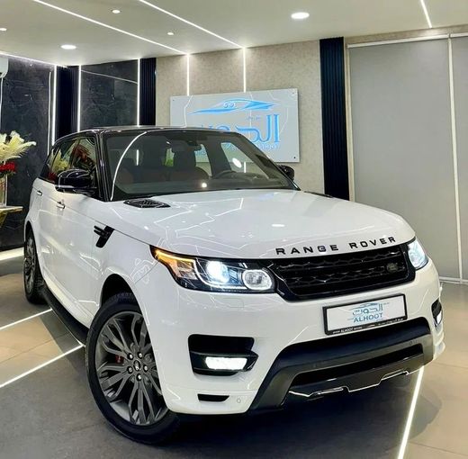 Used Land Rover Range Rover Sport II Facelift, 3.0 l, 2017 in Sharjah by Ayoon Alhoot Motors, White color. GCC Specs | AUTO.AE