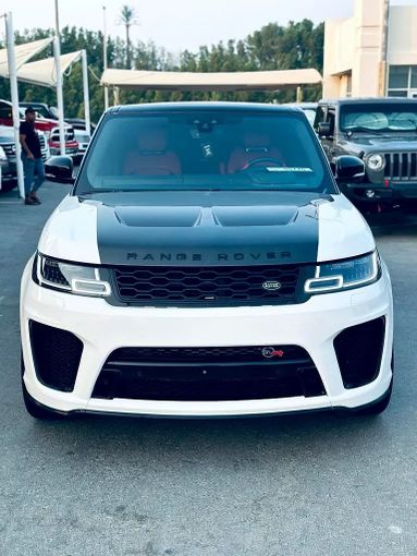 Used Land Rover Range Rover Sport II Facelift, 3.0 l, 2018 in Sharjah by Imad Younis Almani used Cars, White color. American Specs | AUTO.AE