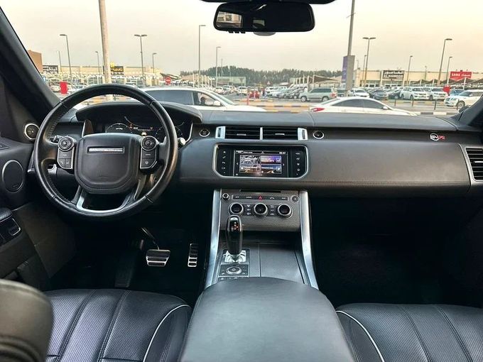 Used Land Rover Range Rover Sport II, 5.0 l, 2016 in Sharjah by Ahmad alkhodari Motors, Black color. European Specs | AUTO.AE