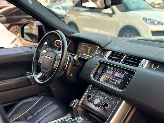 Used Land Rover Range Rover Sport II, 5.0 l, 2016 in Sharjah by Ahmad alkhodari Motors, Black color. European Specs | AUTO.AE