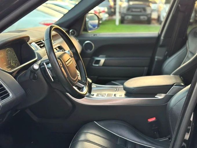 Used Land Rover Range Rover Sport II, 5.0 l, 2016 in Sharjah by Ahmad alkhodari Motors, Black color. European Specs | AUTO.AE