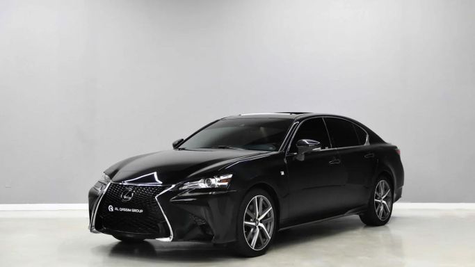 Подержанный Lexus GS 350 IV Рестайлинг, 3.5 л, 2018 в Шардже от Al Qassem Cars Trading Черный цвет. Американская | AUTO.AE