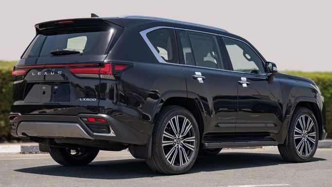New Lexus LX 600 IV, 3.4 l, 2023 in Sharjah by Nour Alnukhba Motors, Black color. Other | AUTO.AE