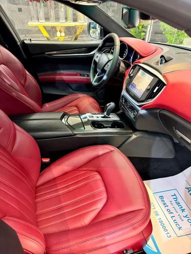Used Maserati Ghibli S Q4 III Facelift, 3.0 l, 2016 in Sharjah by Ayoon Alhoot Motors, White color. GCC Specs | AUTO.AE