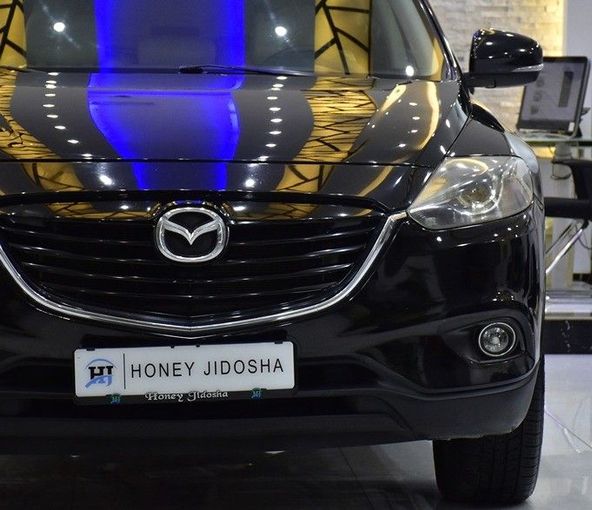 Подержанный Mazda CX-9 I Рестайлинг, 3.7 л, 2014 в Шардже от Honey Gidosha Used Cars Tr. Черный цвет.  | AUTO.AE