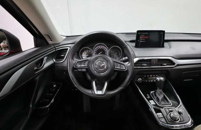 Used Mazda CX-9 II Facelift, 2.5 l, 2021 in Sharjah by Al Qassem Cars Trading, Red color. GCC Specs | AUTO.AE