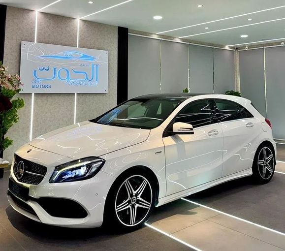 Подержанный Mercedes-Benz A-Class AMG 45 AMG II (W177), 2.0 л, 2019 в Шардже от Ayoon Alhoot Motors Белый цвет. GCC | AUTO.AE