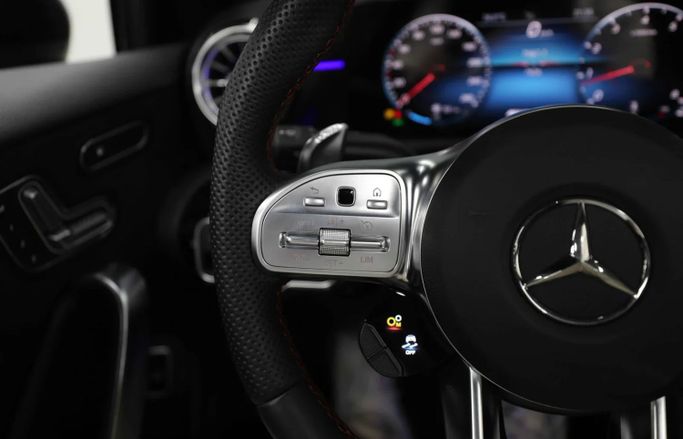 Used Mercedes-Benz A-Class AMG 35 AMG II (W177), 2.0 l, 2022 in Sharjah by Al Qassem Cars Trading, White color. Korean Specs | AUTO.AE