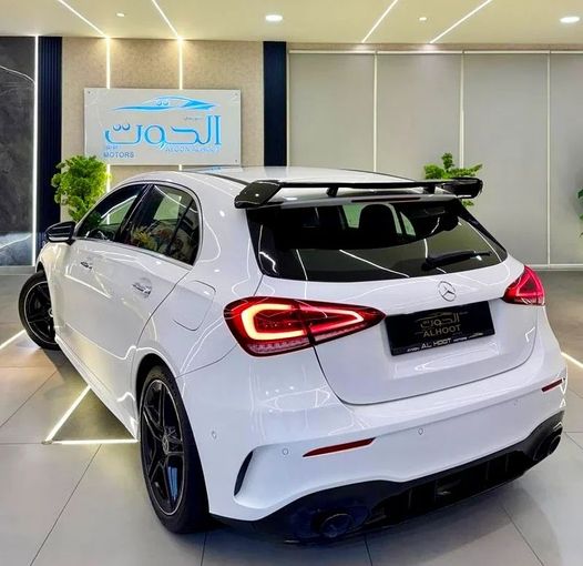 Used Mercedes-Benz A-Class 250 IV (W177), 2.0 l, 2020 in Sharjah by Ayoon Alhoot Motors, White color. GCC Specs | AUTO.AE