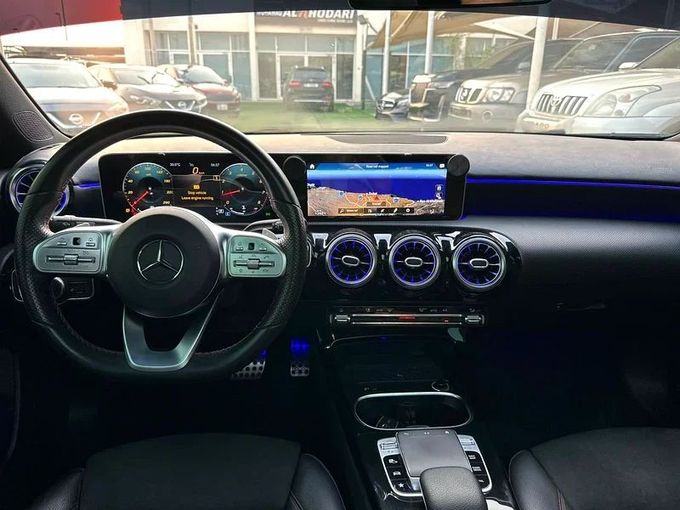 Used Mercedes-Benz A-Class 250 IV (W177), 2.0 l, 2019 in Sharjah by Ahmad alkhodari Motors, White color. GCC Specs | AUTO.AE