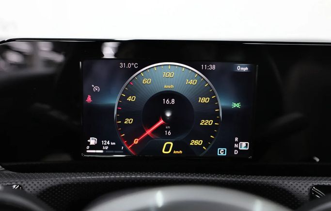 New Mercedes-Benz A-Class 200 IV (W177), 1.3 l, 2021 in Sharjah by Al Qassem Cars Trading, White color. GCC Specs | AUTO.AE