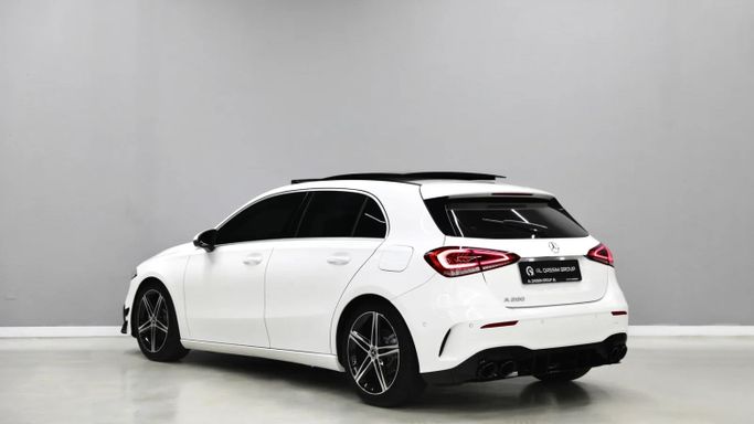 New Mercedes-Benz A-Class 200 IV (W177), 1.3 l, 2021 in Sharjah by Al Qassem Cars Trading, White color. GCC Specs | AUTO.AE