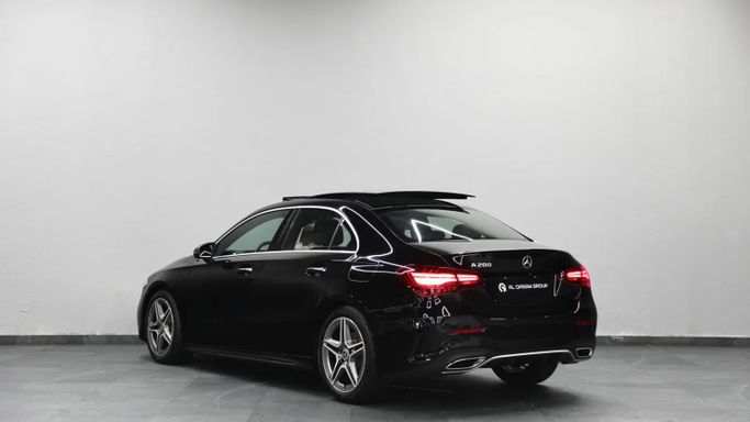 Used Mercedes-Benz A-Class 200 IV (W177) Facelift, 1.9 l, 2024 in Sharjah by Al Qassem Cars Trading, Black color. GCC Specs | AUTO.AE
