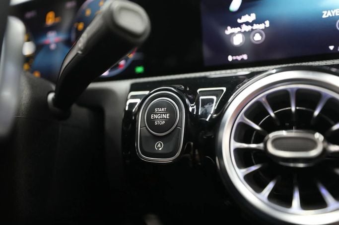 Used Mercedes-Benz A-Class 200 IV (W177), 1.3 l, 2022 in Sharjah by Al Qassem Cars Trading, Black color. GCC Specs | AUTO.AE