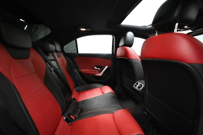 Used Mercedes-Benz A-Class 200 IV (W177), 1.3 l, 2022 in Sharjah by Al Qassem Cars Trading, Black color. GCC Specs | AUTO.AE