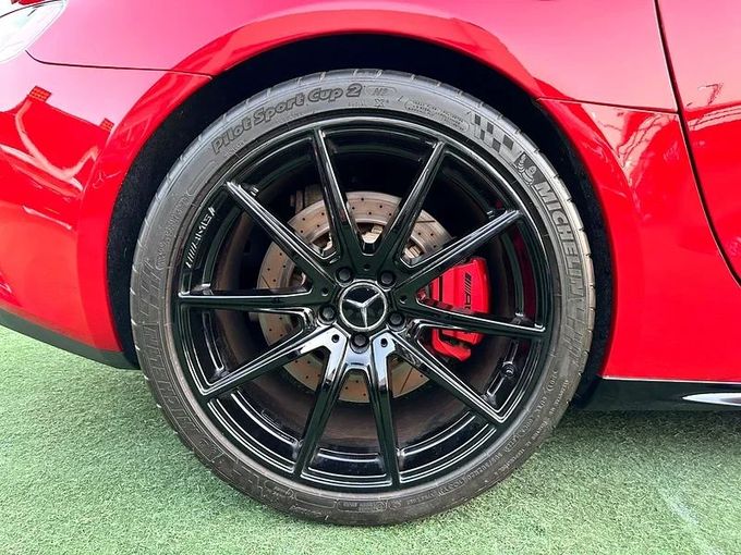 Used Mercedes-Benz AMG GT S I, 4.0 l, 2016 in Sharjah by Ahmad alkhodari Motors, Red color. GCC Specs | AUTO.AE