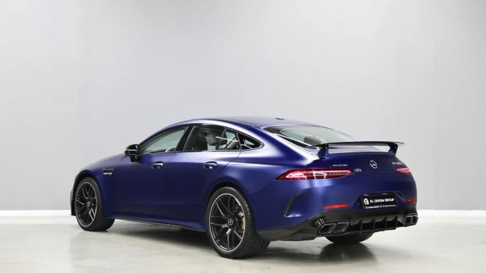 Подержанный Mercedes-Benz AMG GT 63 S I Рестайлинг, 4.0 л, 2019 в Шардже от Al Qassem Cars Trading Синий цвет. Американская | AUTO.AE