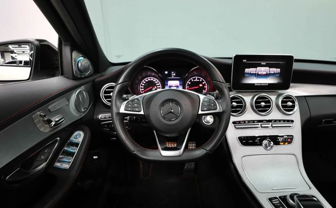 Used Mercedes-Benz C-Class AMG 43 AMG IV (W205), 3.0 l, 2017 in Sharjah by Al Qassem Cars Trading, White color. Korean Specs | AUTO.AE