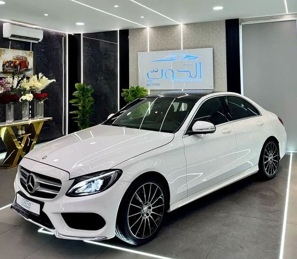 Подержанный Mercedes-Benz C-Class 200 III (W204) Рестайлинг, 1.8 л, 2015 в Шардже от Ayoon Alhoot Motors Белый цвет. GCC | AUTO.AE