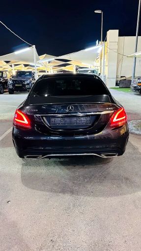 New Mercedes-Benz C-Class 200 IV (W205) Facelift, 2.0 l, 2020 in Sharjah by Imad Younis Almani used Cars, Black color. GCC Specs | AUTO.AE