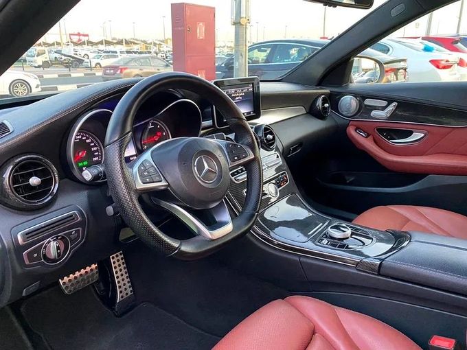 Used Mercedes-Benz C-Class 300 IV (W205), 2.0 l, 2017 in Sharjah by Ahmad alkhodari Motors, Grey color. American Specs | AUTO.AE