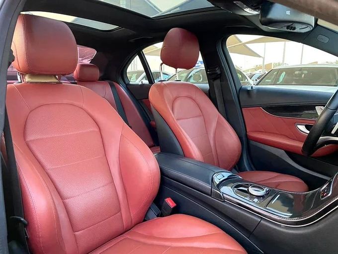 Used Mercedes-Benz C-Class 300 IV (W205), 2.0 l, 2017 in Sharjah by Ahmad alkhodari Motors, Grey color. American Specs | AUTO.AE