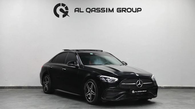 Used Mercedes-Benz C-Class 200 V (W206), 2.0 l, 2024 in Sharjah by Al Qassem Cars Trading, Black color. GCC Specs | AUTO.AE