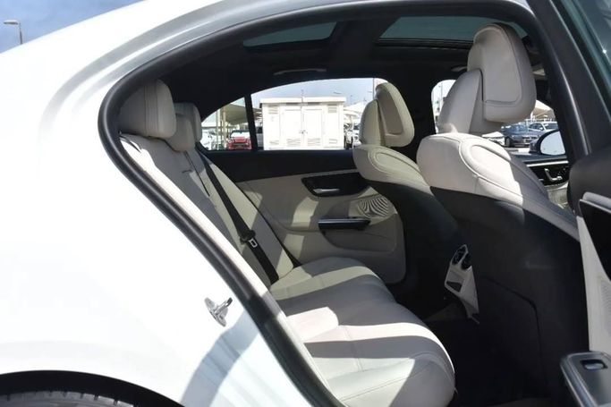 Used Mercedes-Benz C-Class 300 V (W206), 2.0 l, 2022 in Sharjah by Alfaris Used Cars, White color.  | AUTO.AE