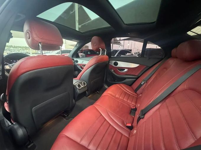 Used Mercedes-Benz C-Class 200 IV (W205), 2.0 l, 2016 in Sharjah by Nour Alnukhba Motors, Black color. GCC Specs | AUTO.AE