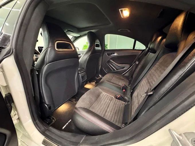 Used Mercedes-Benz CLA I (C117, X117) Facelift, 2.0 l, 2018 in Sharjah by Ayoon Alhoot Motors, White color. GCC Specs | AUTO.AE