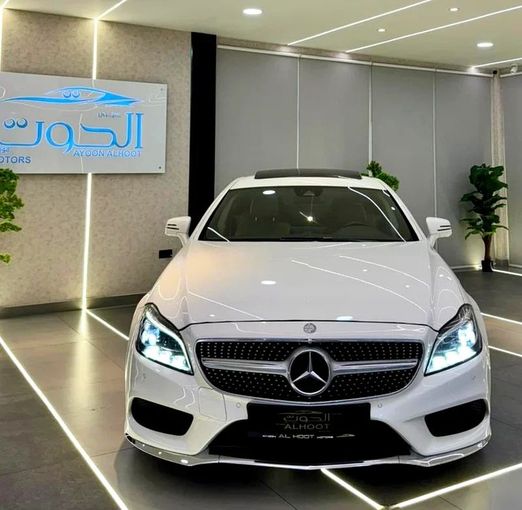 Used Mercedes-Benz CLS 400 II (C218) Facelift, 3.5 l, 2016 in Sharjah by Ayoon Alhoot Motors, White color. GCC Specs | AUTO.AE
