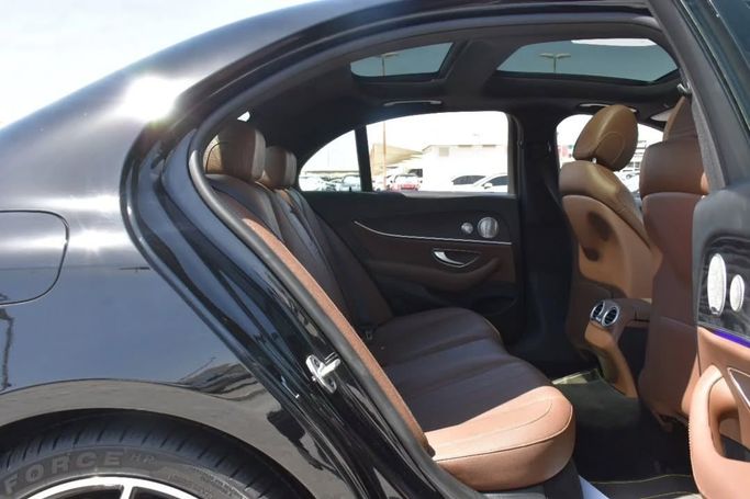 Used Mercedes-Benz E-Class 350 V (W213, S213, C238) Facelift, 2.0 l, 2021 in Sharjah by Alfaris Used Cars, Black color.  | AUTO.AE