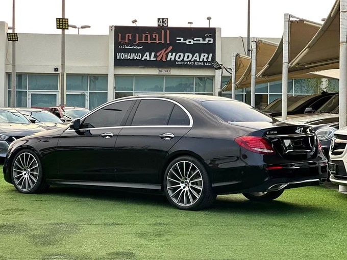 Used Mercedes-Benz E-Class 300 V (W213, S213, C238), 2.0 l, 2017 in Sharjah by Ahmad alkhodari Motors, Black color. European Specs | AUTO.AE