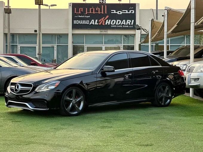 Used Mercedes-Benz E-Class 350 V (W213, S213, C238), 2.0 l, 2016 in Sharjah by Ahmad alkhodari Motors, Black color. American Specs | AUTO.AE