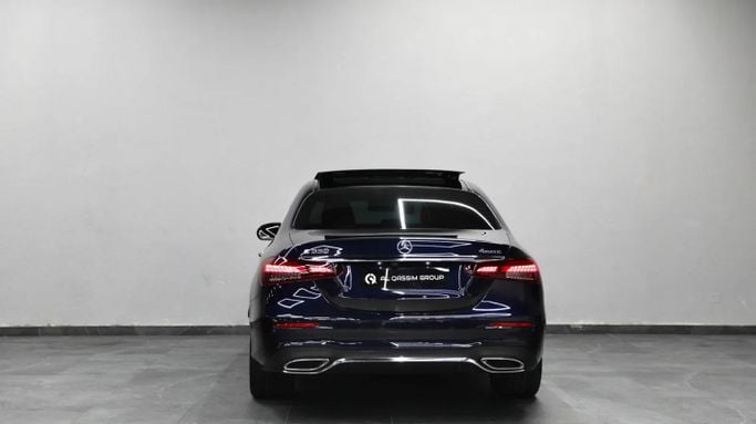Used Mercedes-Benz E-Class 350 V (W213, S213, C238) Facelift, 2.0 l, 2021 in Sharjah by Al Qassem Cars Trading, Black color. Korean Specs | AUTO.AE