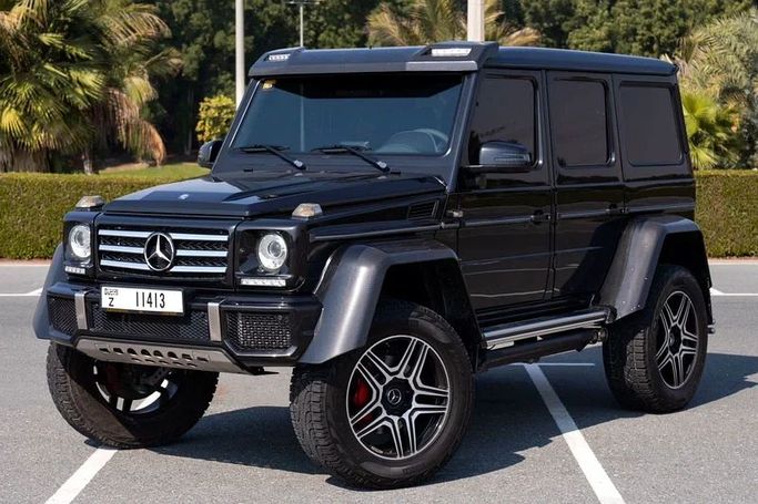 Подержанный Mercedes-Benz G-Class 500 II (W463) Рестайлинг 4, 4.0 л, 2016 в Шардже от Almarid Motors Черный цвет. Other | AUTO.AE