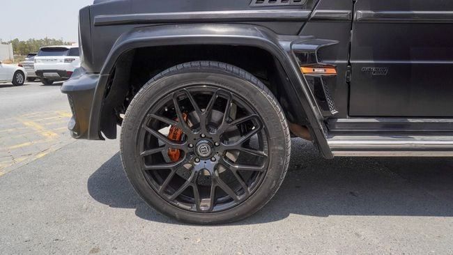 Подержанный Mercedes-Benz G-Class 550 II (W463) Рестайлинг 2, 5.5 л, 2009 в Шардже от Alnujoom Al Malakiah Used Cars Черный цвет. GCC | AUTO.AE