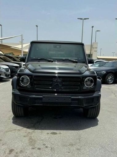 New Mercedes-Benz G-Class 500 III (W463), 4.0 l, 2023 in Sharjah by Nour Alnukhba Motors, Black color. GCC Specs | AUTO.AE