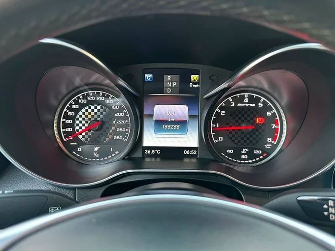Used Mercedes-Benz GLC Coupe AMG 43 AMG I (C253), 3.0 l, 2018 in Sharjah by Ahmad alkhodari Motors, Black color. GCC Specs | AUTO.AE