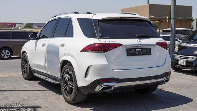 Used Mercedes-Benz GLE 450 II (V167), 3.0 l, 2019 in Sharjah by Alnujoom Al Malakiah Used Cars, White color. GCC Specs | AUTO.AE