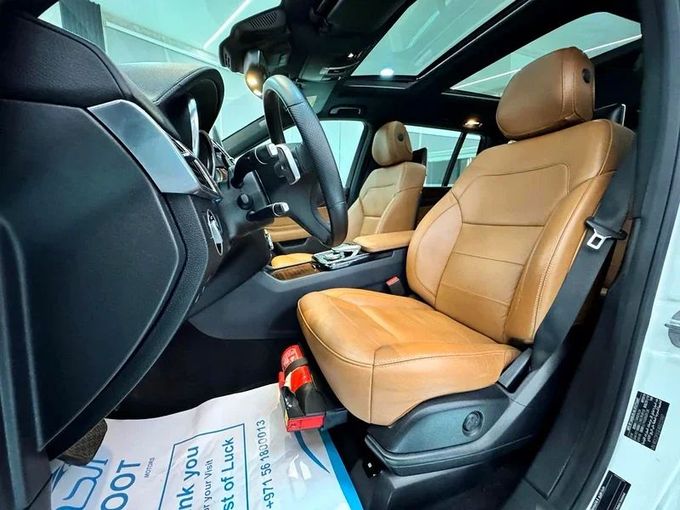 Used Mercedes-Benz GLS 400 II (X167), 2.9 l, 2020 in Sharjah by Ayoon Alhoot Motors, White color. GCC Specs | AUTO.AE