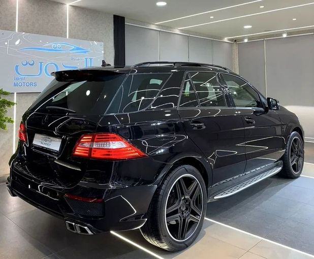 Used Mercedes-Benz M-Class 500 III (W166), 4.7 l, 2014 in Sharjah by Ayoon Alhoot Motors, Black color. GCC Specs | AUTO.AE