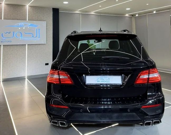 Used Mercedes-Benz M-Class 500 III (W166), 4.7 l, 2014 in Sharjah by Ayoon Alhoot Motors, Black color. GCC Specs | AUTO.AE
