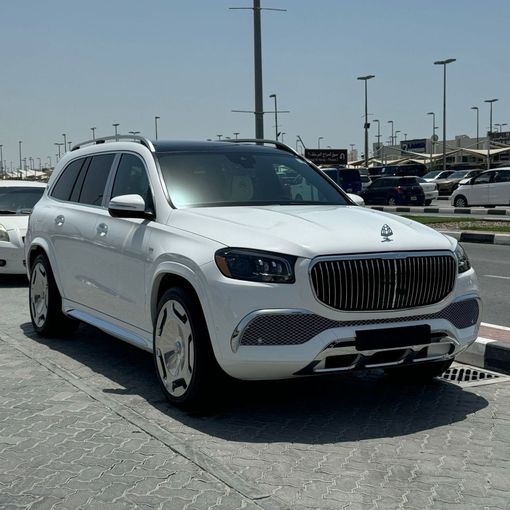 Подержанный Mercedes-Benz Maybach GLS 480 I, 3.0 л, 2021 в Шардже от Alfaris Used Cars Белый цвет.  | AUTO.AE
