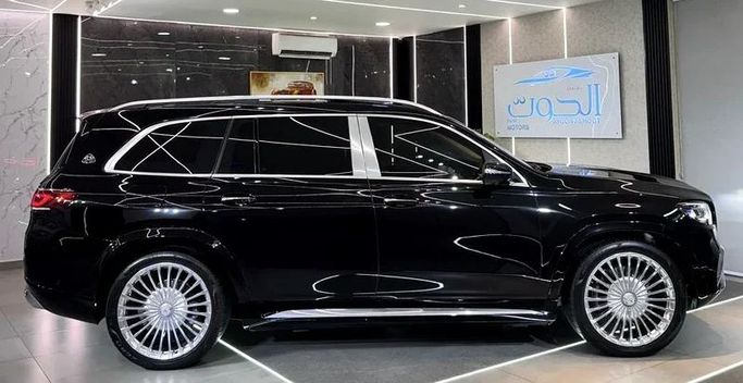 Used Mercedes-Benz Maybach GLS 600 I Facelift, 4.0 l, 2023 in Sharjah by Ayoon Alhoot Motors, Black color. GCC Specs | AUTO.AE
