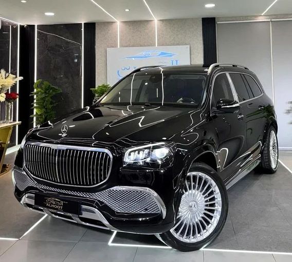 Used Mercedes-Benz Maybach GLS 600 I Facelift, 4.0 l, 2023 in Sharjah by Ayoon Alhoot Motors, Black color. GCC Specs | AUTO.AE