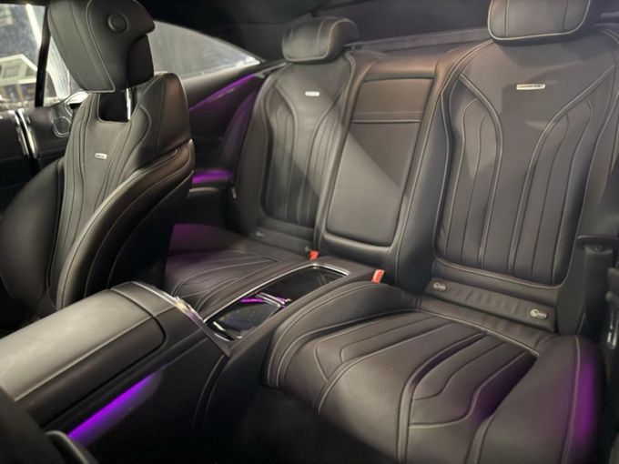 Подержанный Mercedes-Benz S-Class AMG 63 AMG III (W222, C217) Рестайлинг, 4.0 л, 2019 в Шардже от Elmorshedi Motors Черный цвет. Японская | AUTO.AE